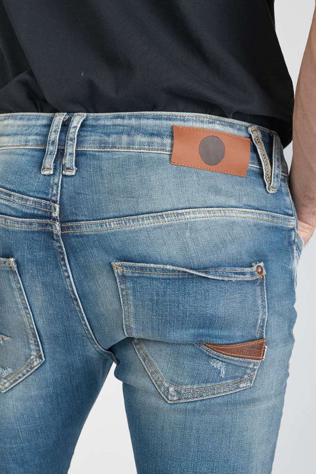 Jeans 900/16 tapered Perier destroy vintage blue N°4