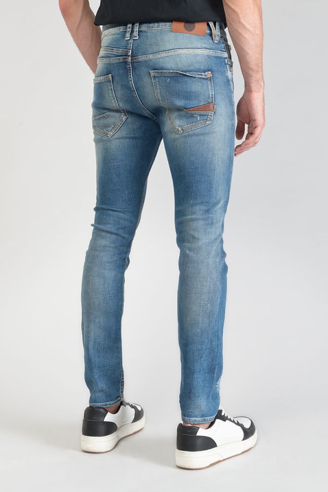 Jeans 900/16 tapered Perier destroy vintage blue N°4