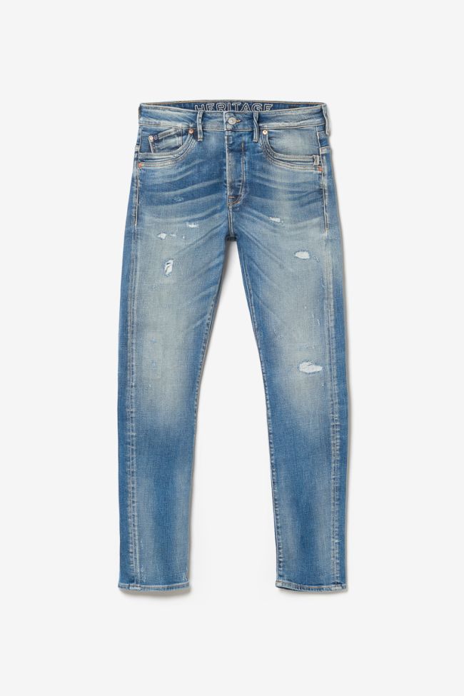 Jeans 900/16 tapered Perier destroy vintage blue N°4