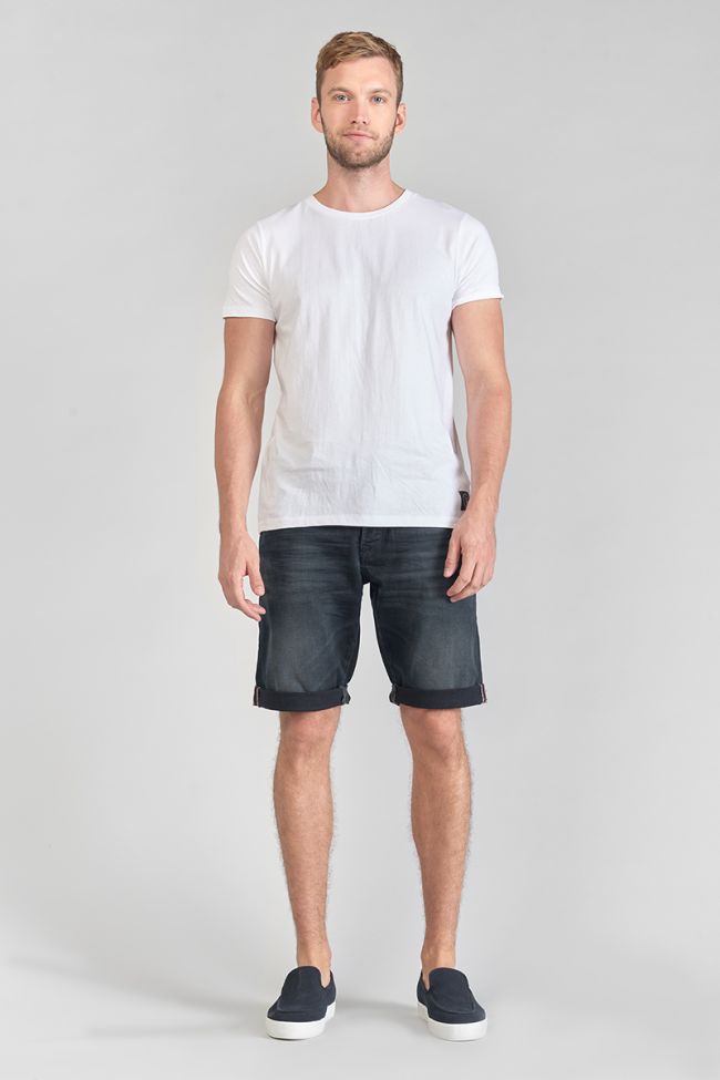 Blue-black denim Laredo Bermuda shorts