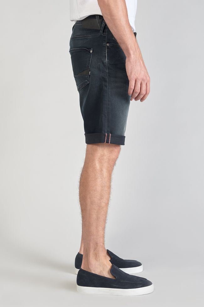 Blue-black denim Laredo Bermuda shorts