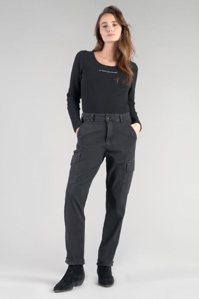 Black Castellas cargo trousers