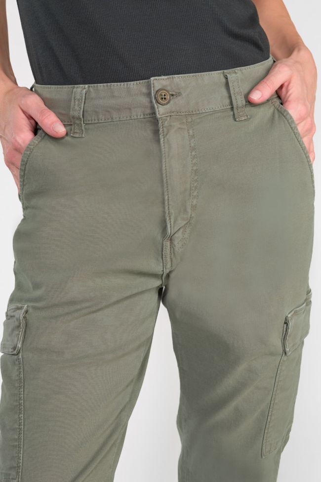 Khaki Castellas cargo trousers