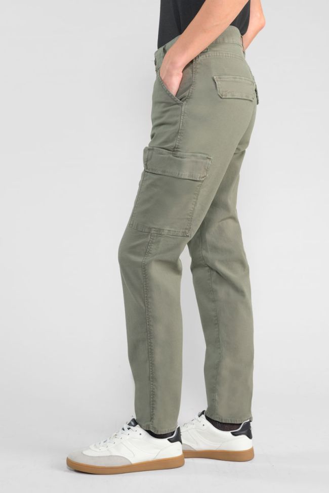 Khaki Castellas cargo trousers
