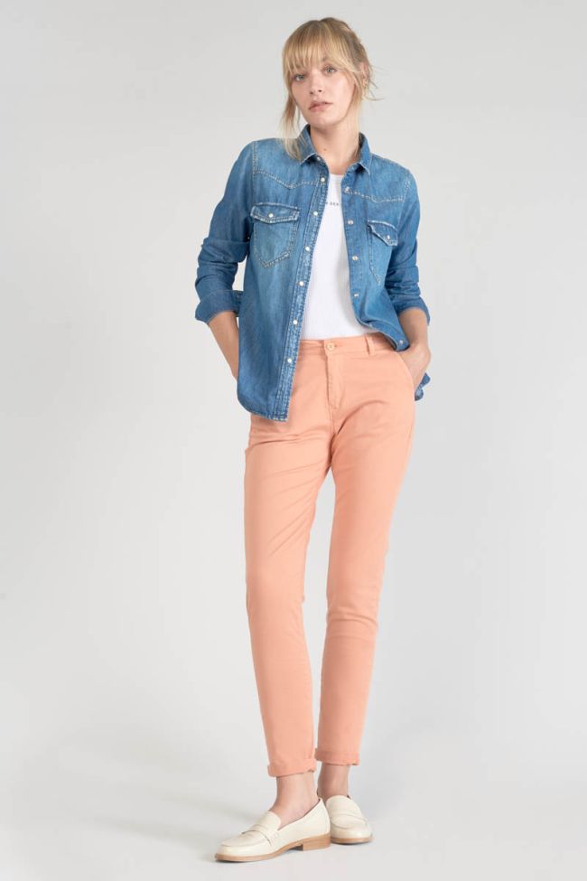 Peach Dyli3 chino trousers