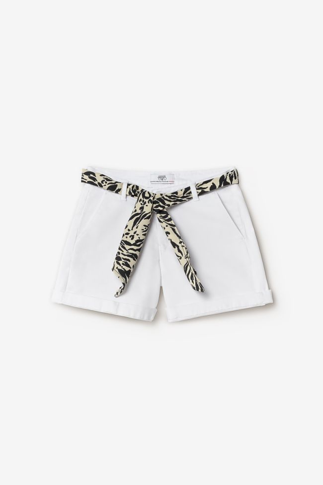 White Veli2 shorts