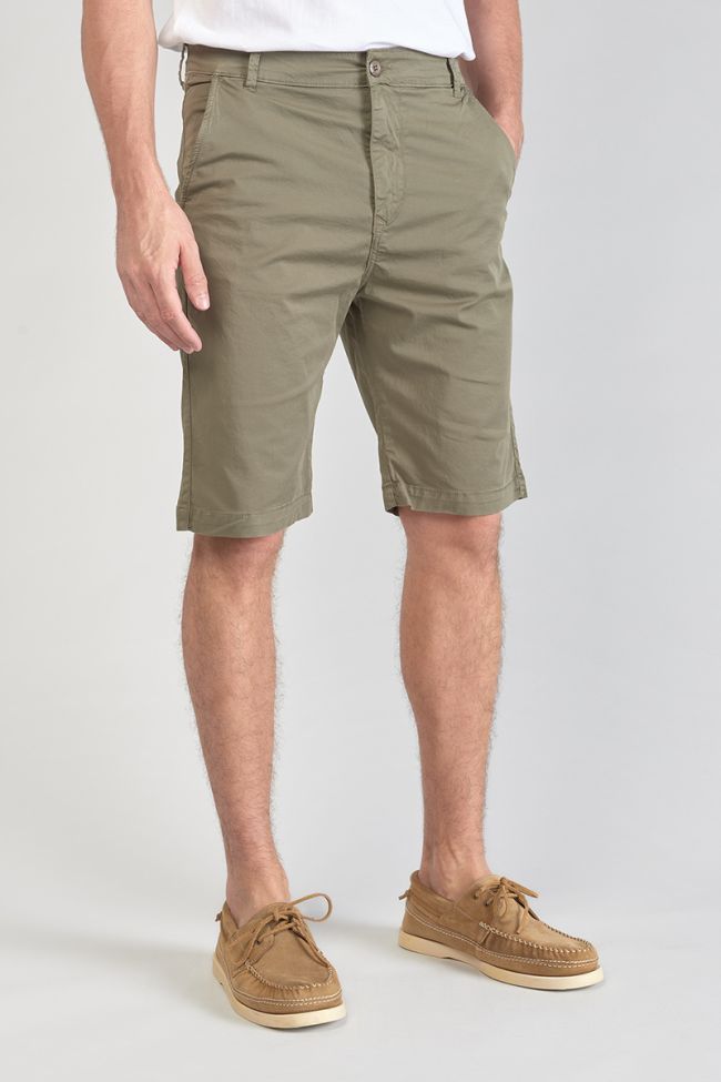 Khaki Dromel Bermuda shorts