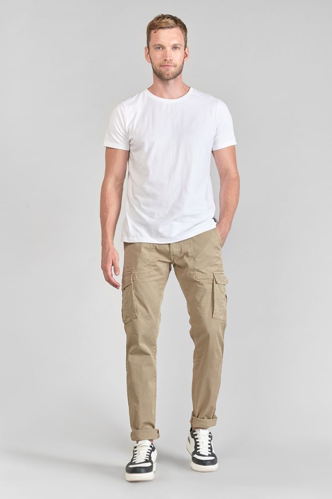 Sandy beige Lakme cargo trousers