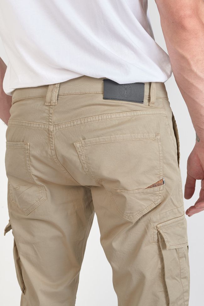 Sandy beige Lakme cargo trousers