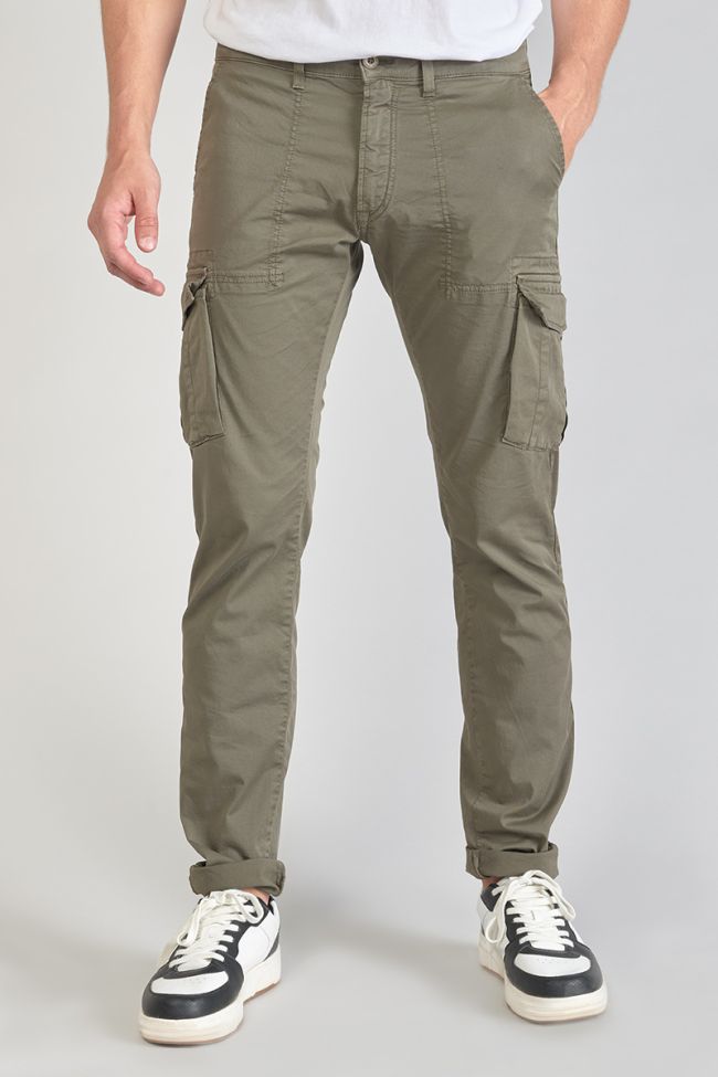 Khaki Lakme cargo trousers