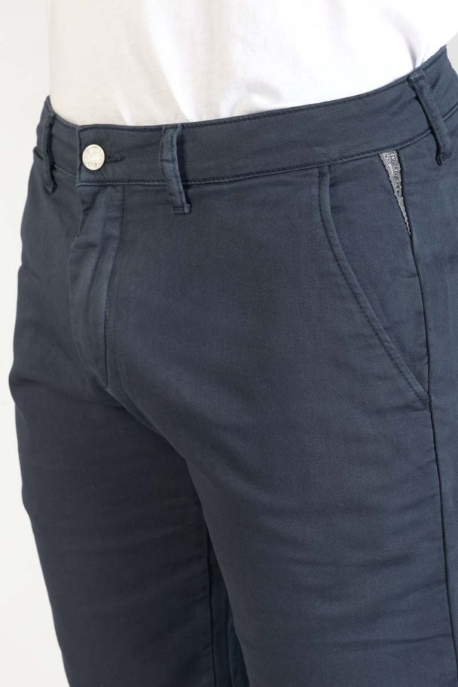 Midnight blue Jogg Swoop chino Bermuda shorts