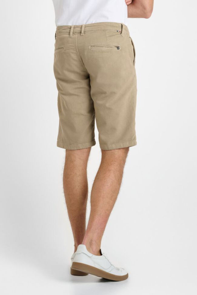 Sandy beige Jogg Swoop chino Bermuda shorts