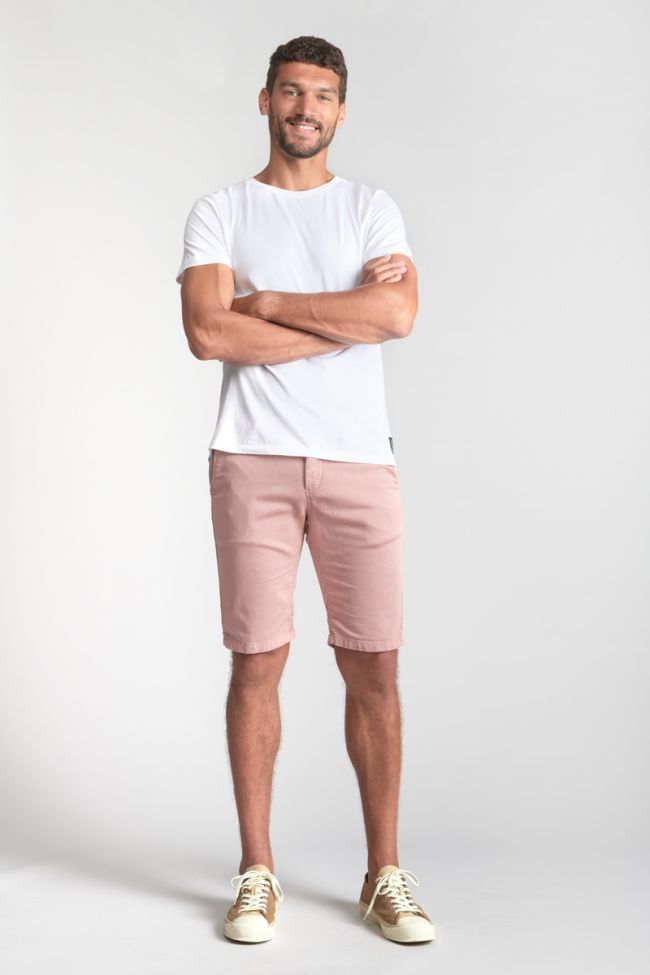Dusty pink Jogg Swoop chino Bermuda shorts
