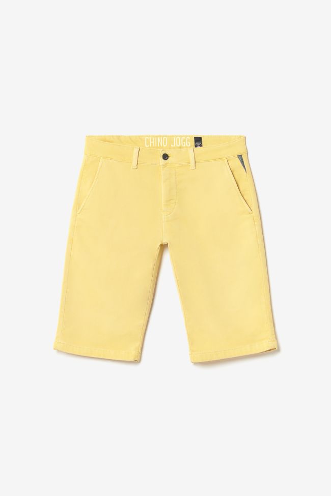 Mustard Jogg Swoop chino Bermuda shorts
