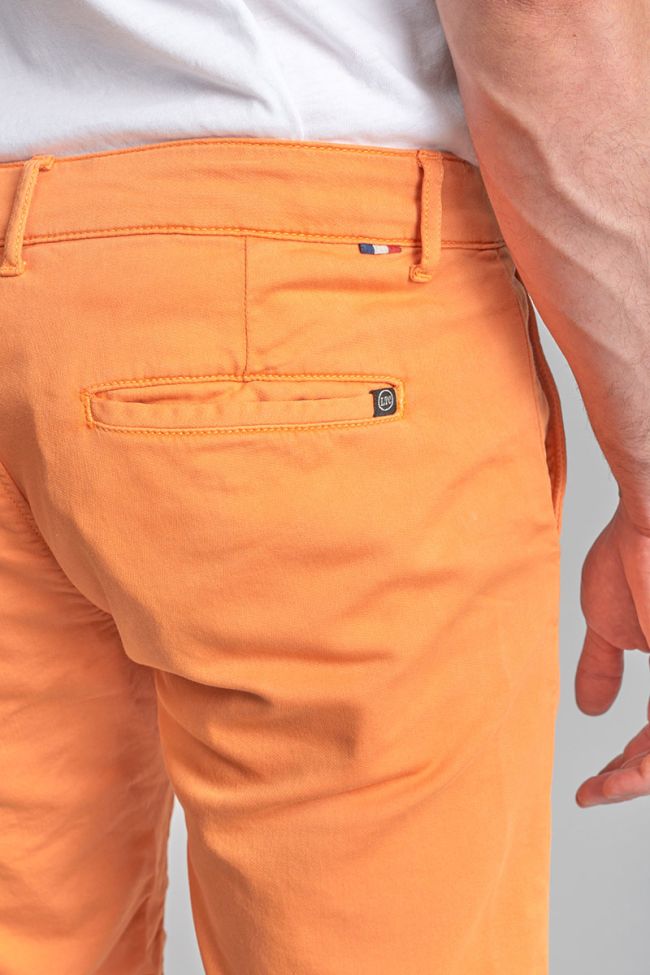 Orange Jogg Swoop chino Bermuda shorts