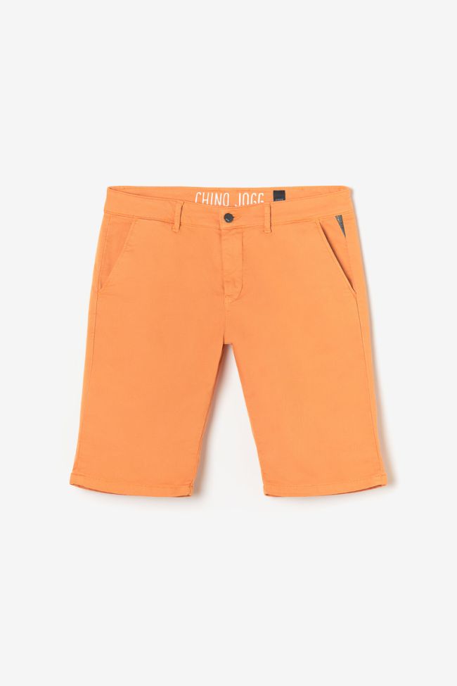 Orange Jogg Swoop chino Bermuda shorts
