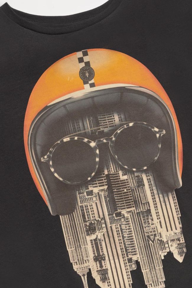 Black printed Backibo t-shirt