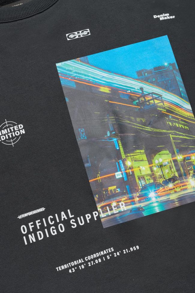 Printed black Comebo sweatshirt