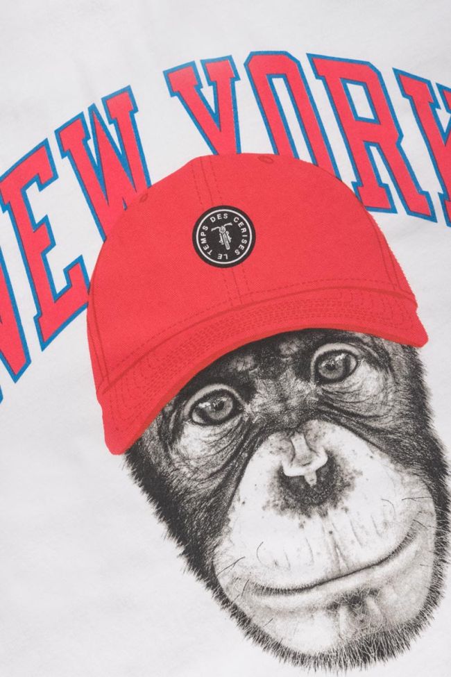 Printed white Hirabo t-shirt