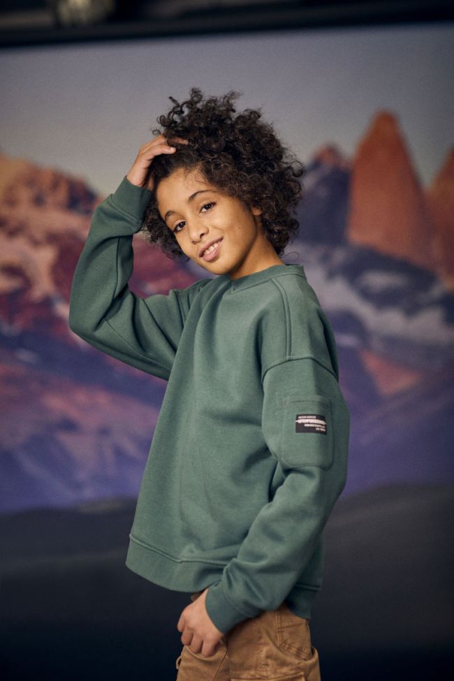 Pine green Leonbo sweatshirt