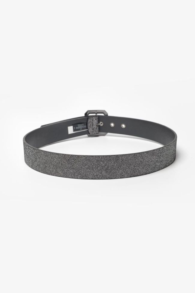 Silver leather Julia belt