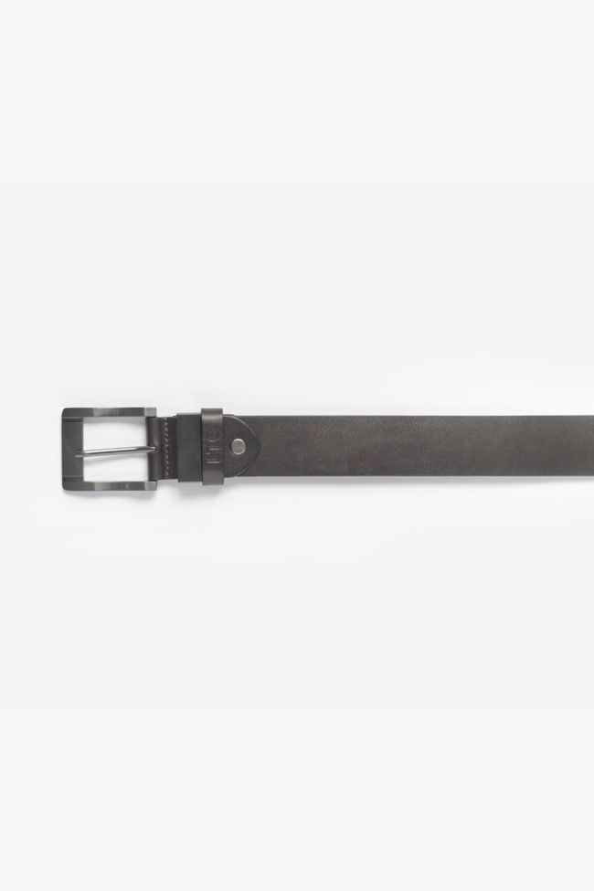 Brown leather Pegas belt