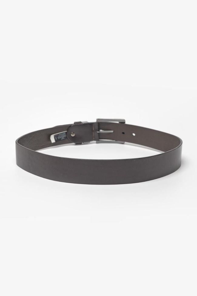 Brown leather Pegas belt