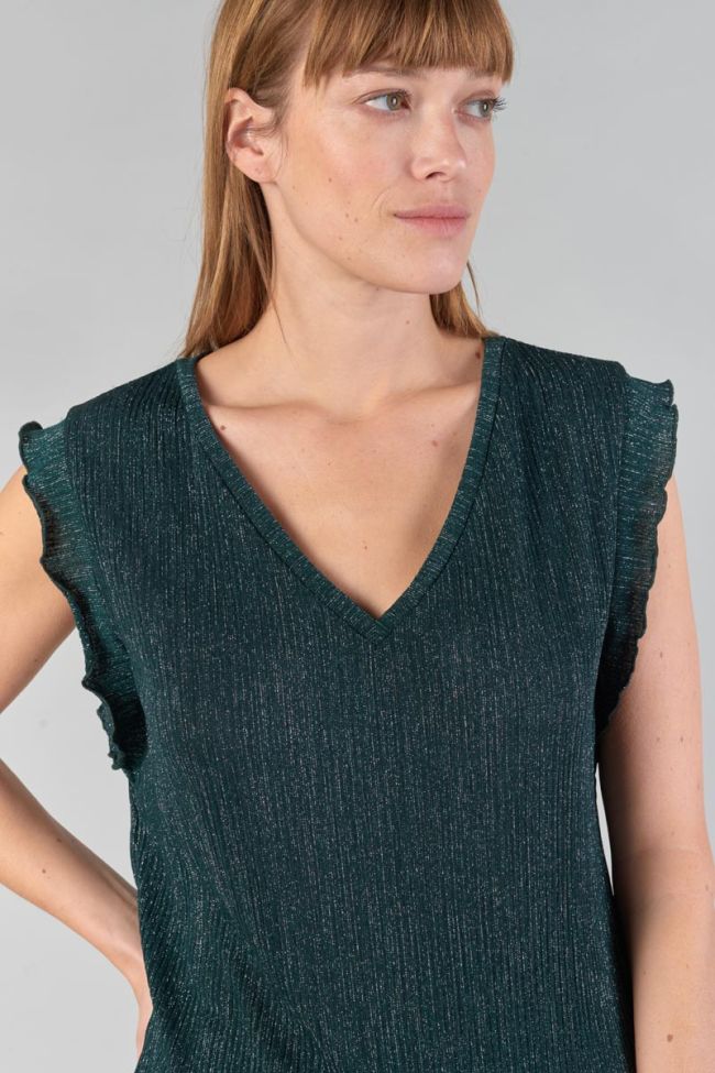 Bottle green Arky top