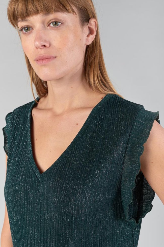 Bottle green Arky top