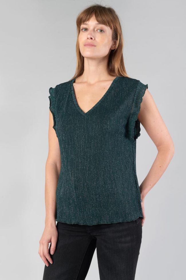 Bottle green Arky top