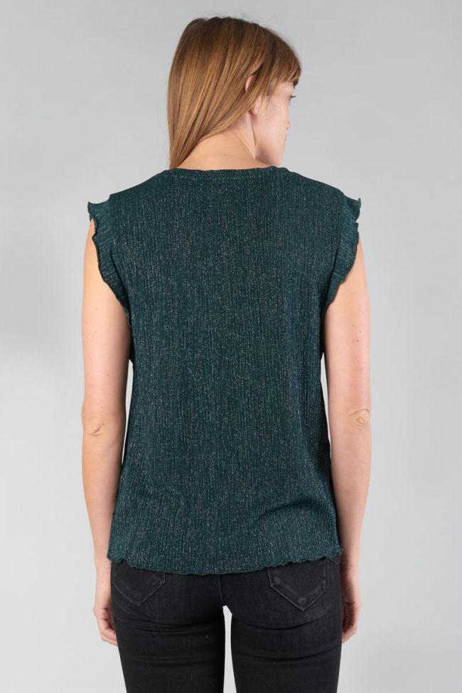 Bottle green Arky top