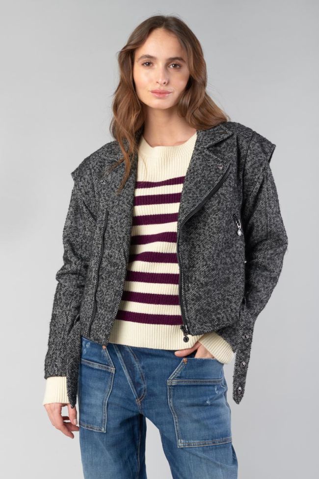 Black and white Calie jacket