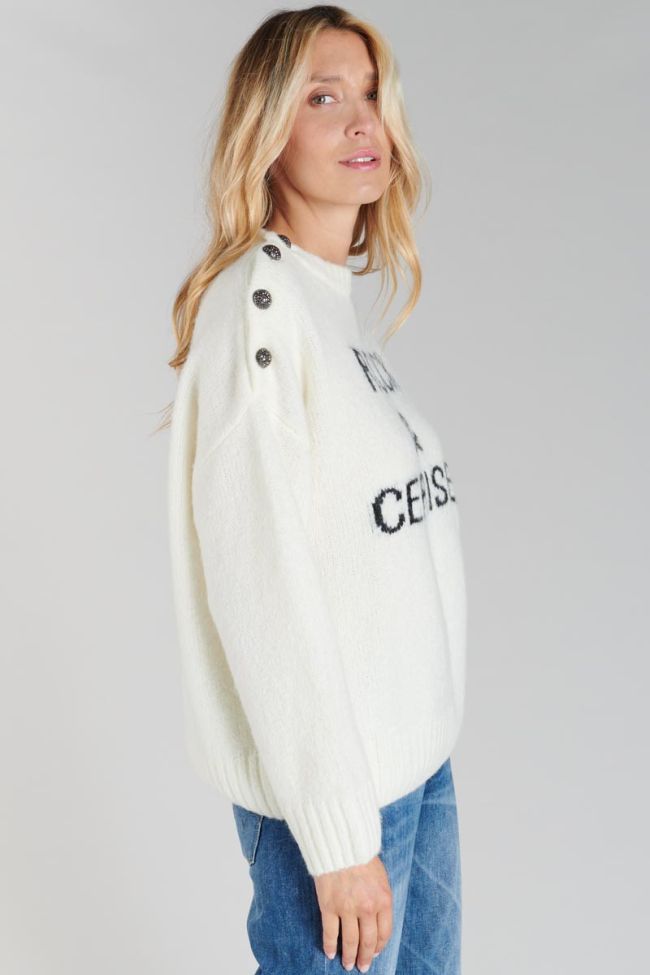 Cream Chany jumper