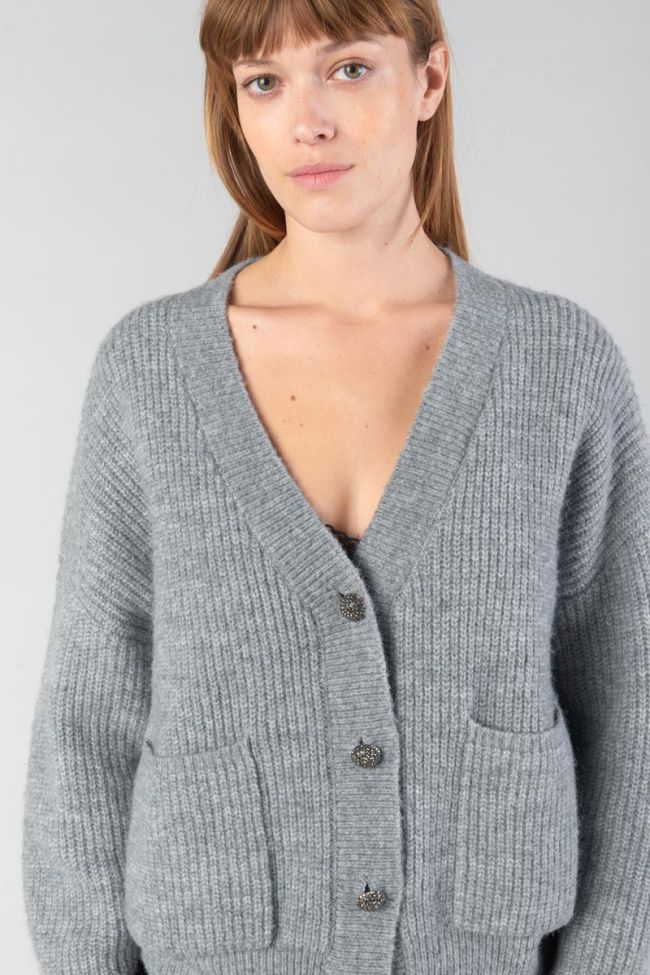 Grey Huna cardigan