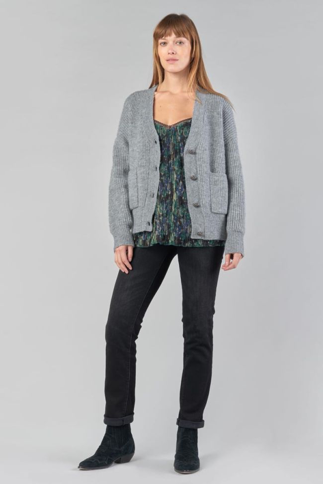 Grey Huna cardigan