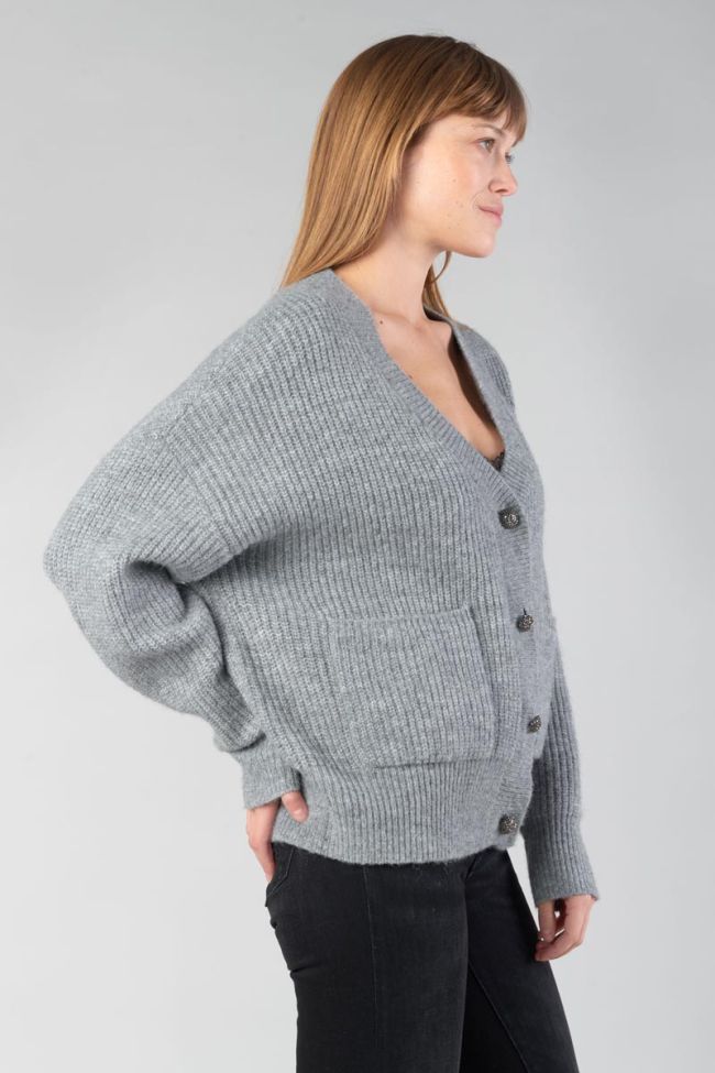 Grey Huna cardigan
