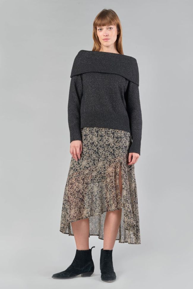 Black and silver Kenai jumper