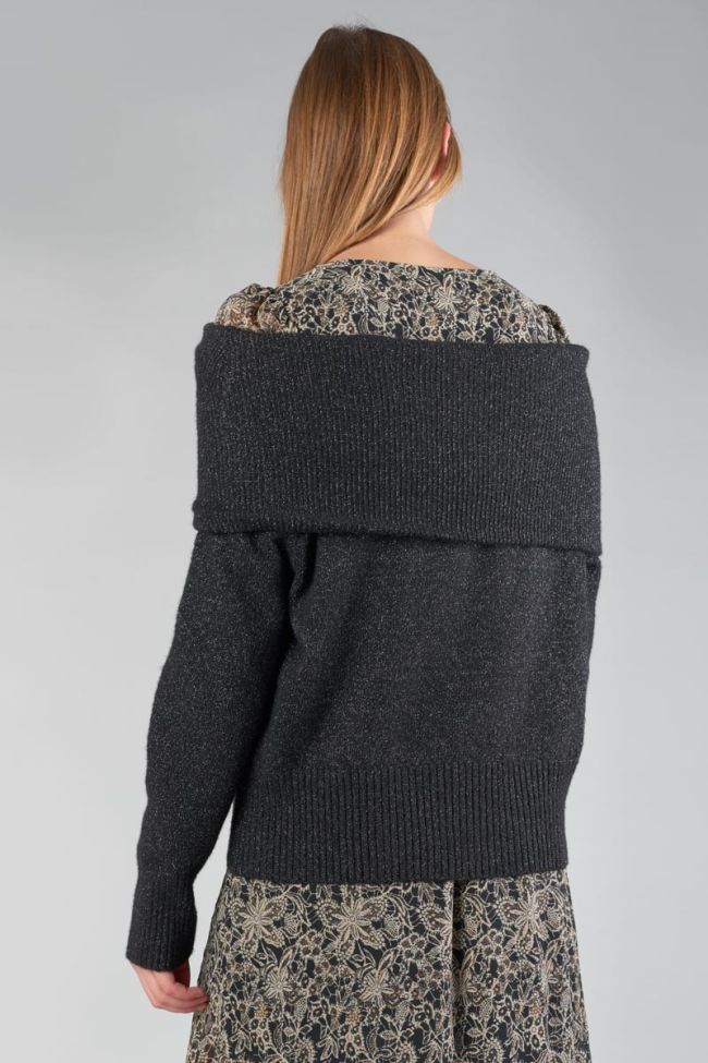 Black and silver Kenai jumper