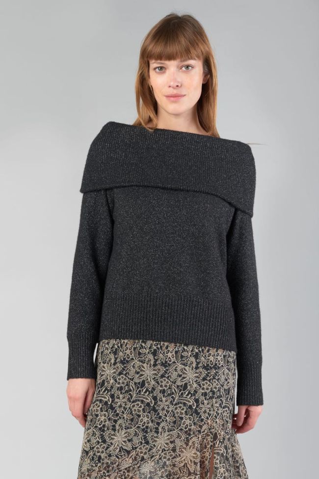 Black and silver Kenai jumper