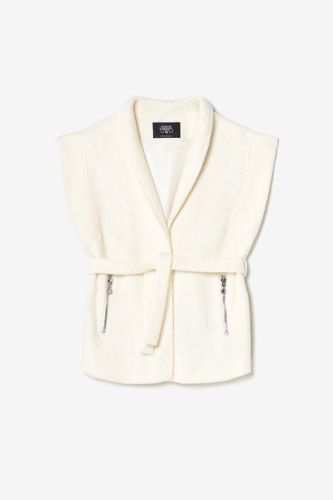 Cream Kida waistcoat
