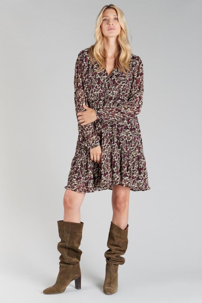 Snakeskin print Mihabel dress