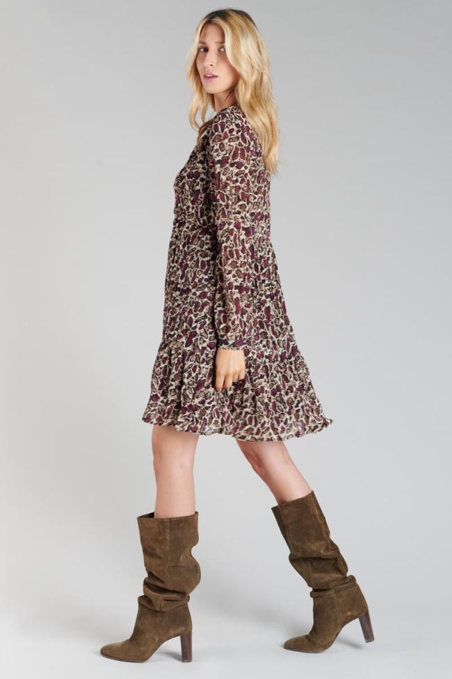 Snakeskin print Mihabel dress