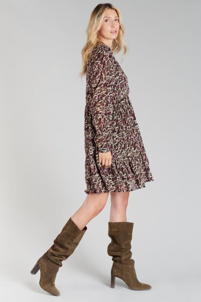 Snakeskin print Mihabel dress