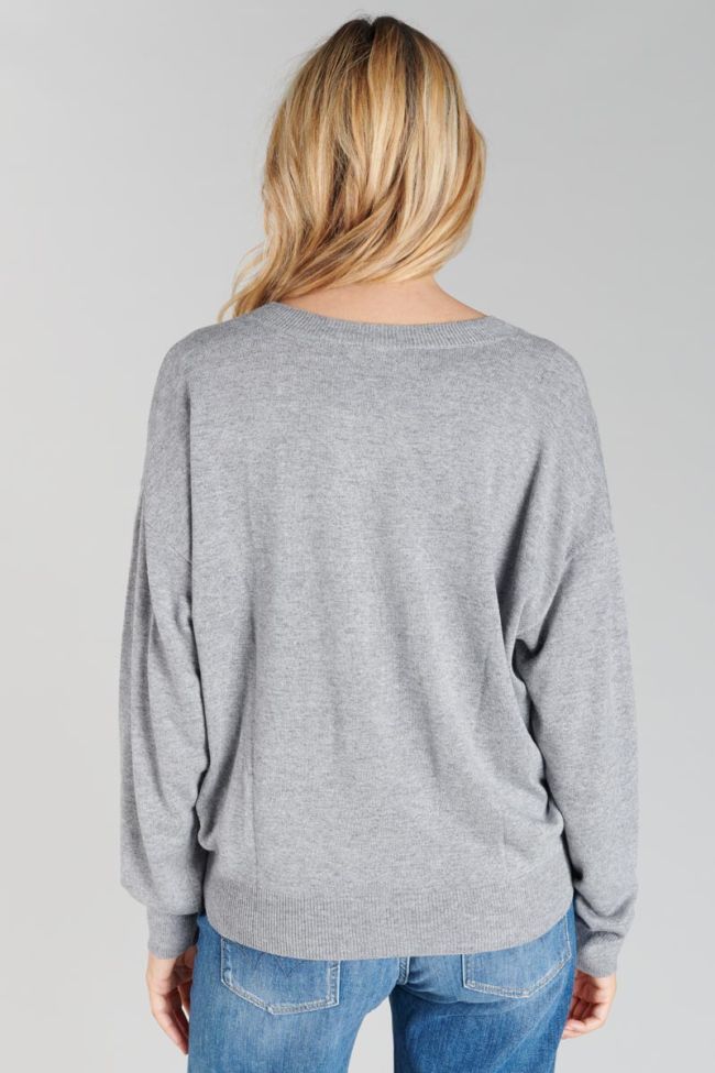 Grey Spiro jumper