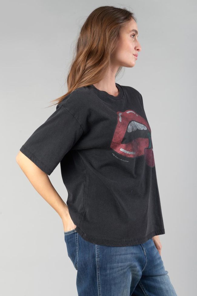 Faded black printed Tamita t-shirt