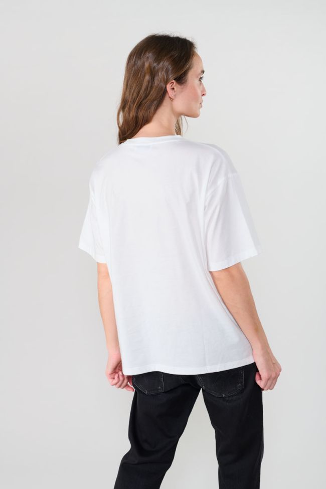 White printed Tamita T-shirt