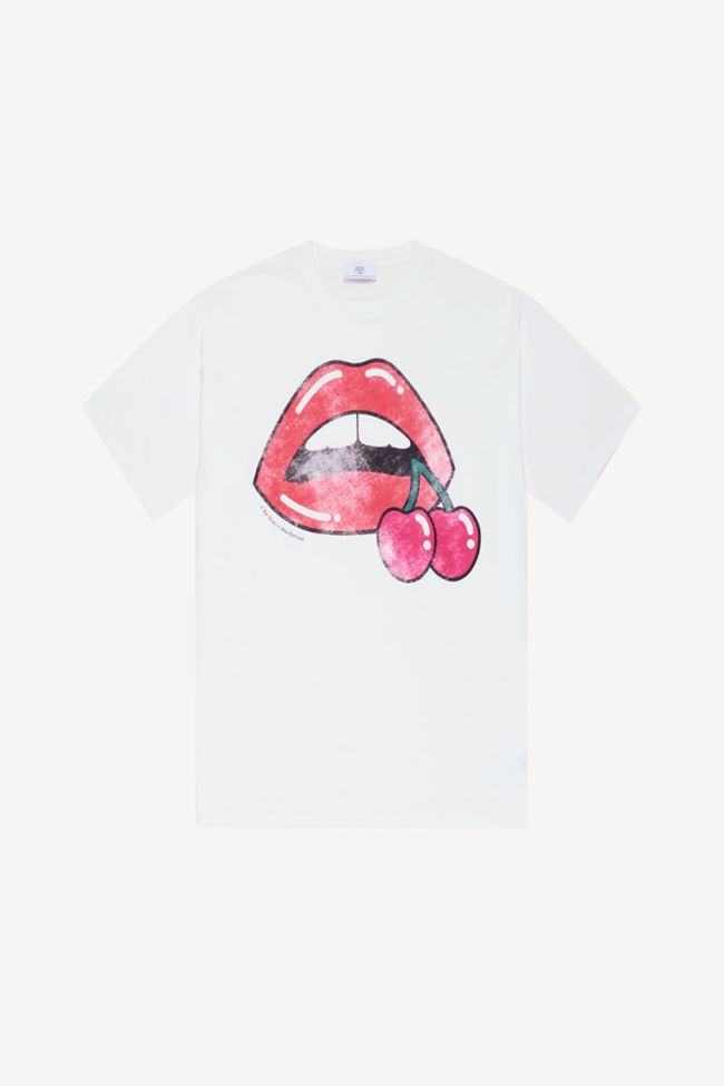 White printed Tamita T-shirt