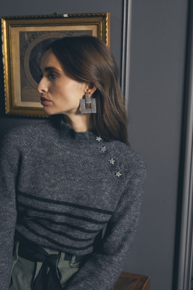 Striped wool blend Zofia jumper