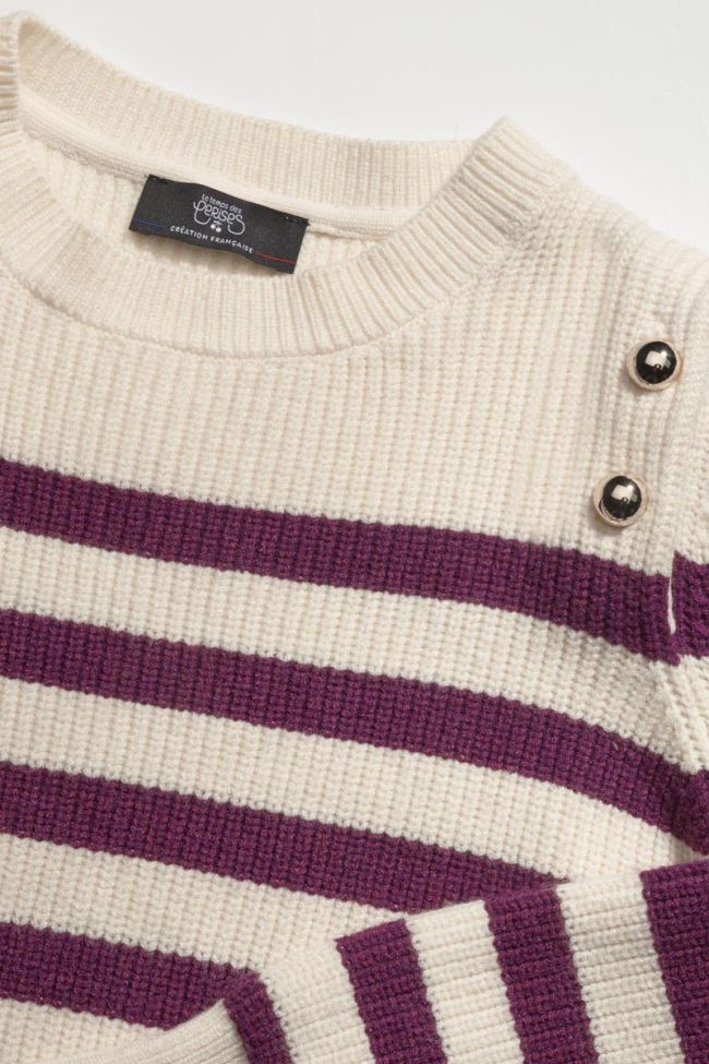 Plum Faniagi sailor jumper