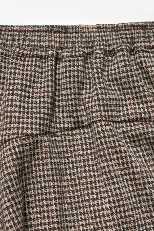 Houndstooth check Feligi short skirt